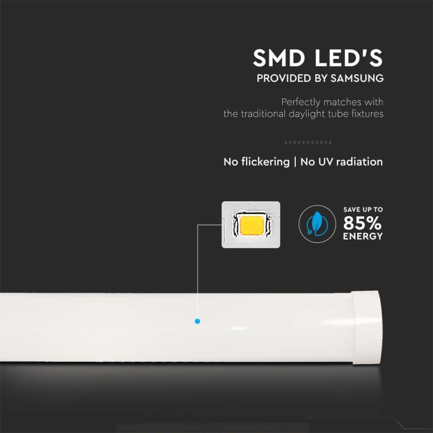 Réglette de cuisine SAMSUNG CHIP LED/10W/230V 3000K 30 cm