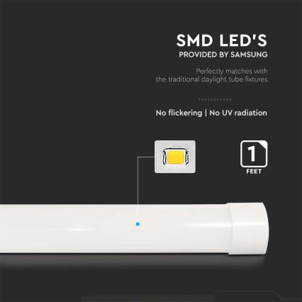 Réglette de cuisine SAMSUNG CHIP LED/10W/230V 6500K 30 cm