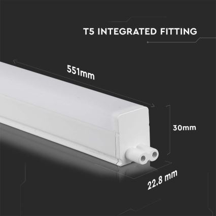 Réglette de cuisine SAMSUNG CHIP LED/7W/230V 6500K 55 cm