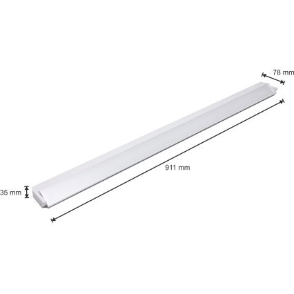 Réglette LED pour meuble de cuisine LED/15W/230V blanc