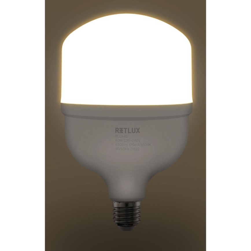 Ampoule LED T120 E27/40W/230V 3000K