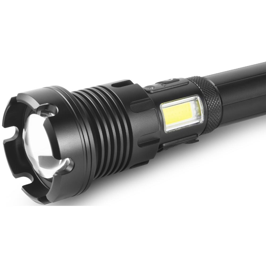 Aufladbare LED-Aluminium-Taschenlampe mit Powerbank-Funktion LED/4400 mAh 2200 lm IP44