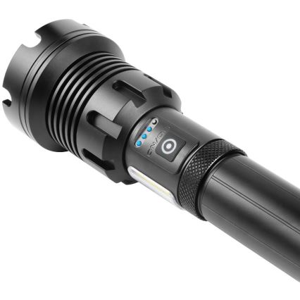 Aufladbare LED-Aluminium-Taschenlampe mit Powerbank-Funktion LED/4400 mAh 2200 lm IP44