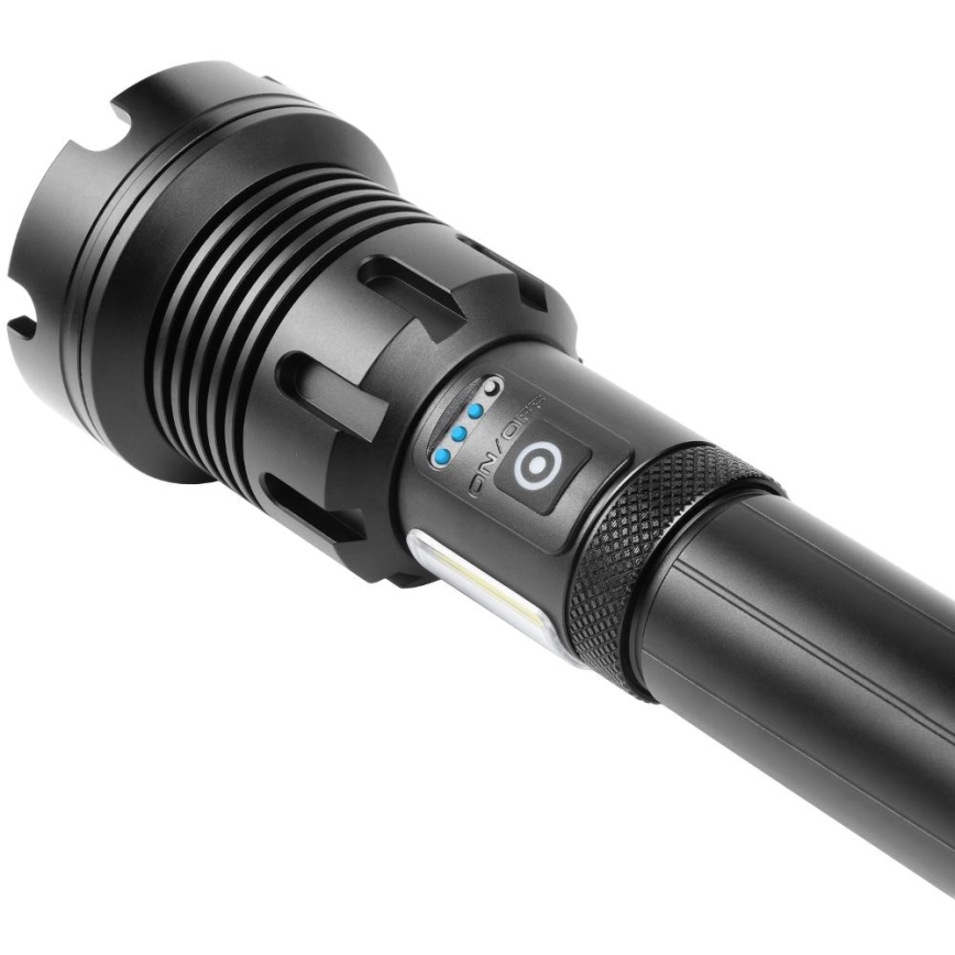 Aufladbare LED-Aluminium-Taschenlampe mit Powerbank-Funktion LED/4400 mAh 2200 lm IP44