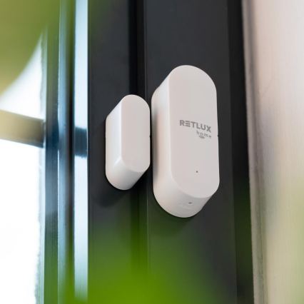 Détecteur d'ouverture intelligent pour fenêtres et portes — 2x piles AAA