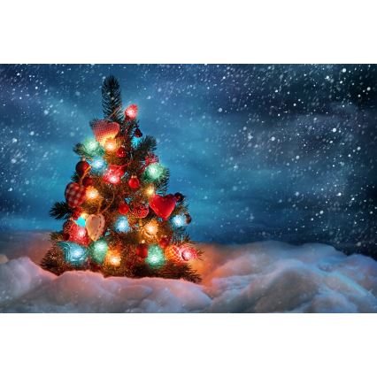 Catena di natale LED da esterno 80xLED/25m IP44 multicolore