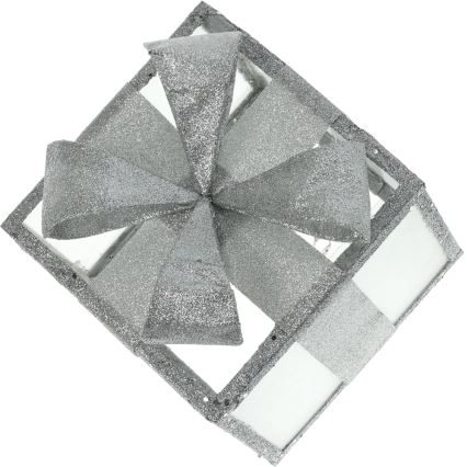 Décoration de noël LED/2xAA 20 cm cadeau