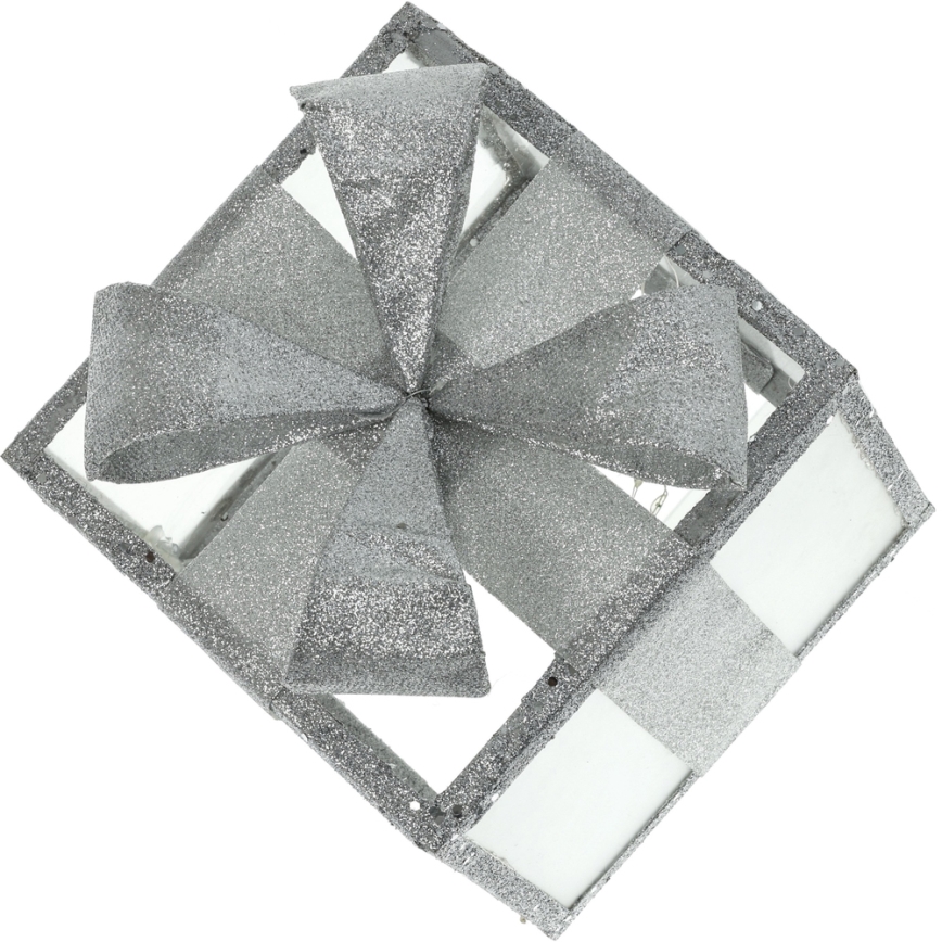 Décoration de noël LED/2xAA 20 cm cadeau