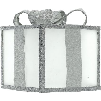 Décoration de noël LED/2xAA 20 cm cadeau