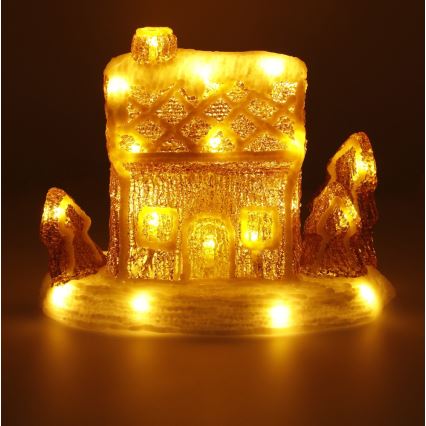 Décoration de Noël LED/3xAA blanc chaud