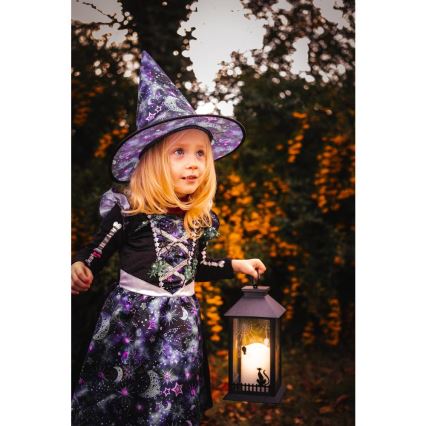 Décoration HALLOWEEN LED/3xAAA/blanc chaud lanterne
