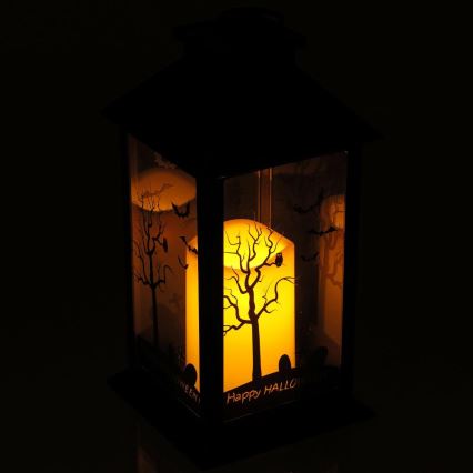 Décoration HALLOWEEN LED/3xAAA/blanc chaud lanterne