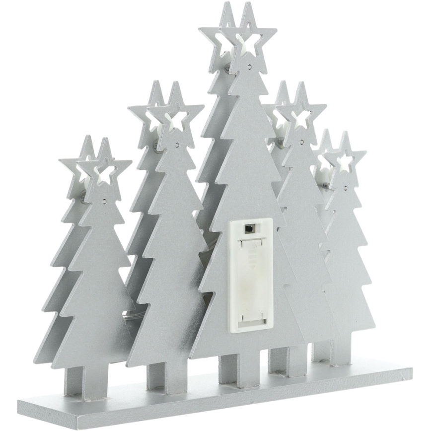Décorations de Noël LED/2xAAA arbres