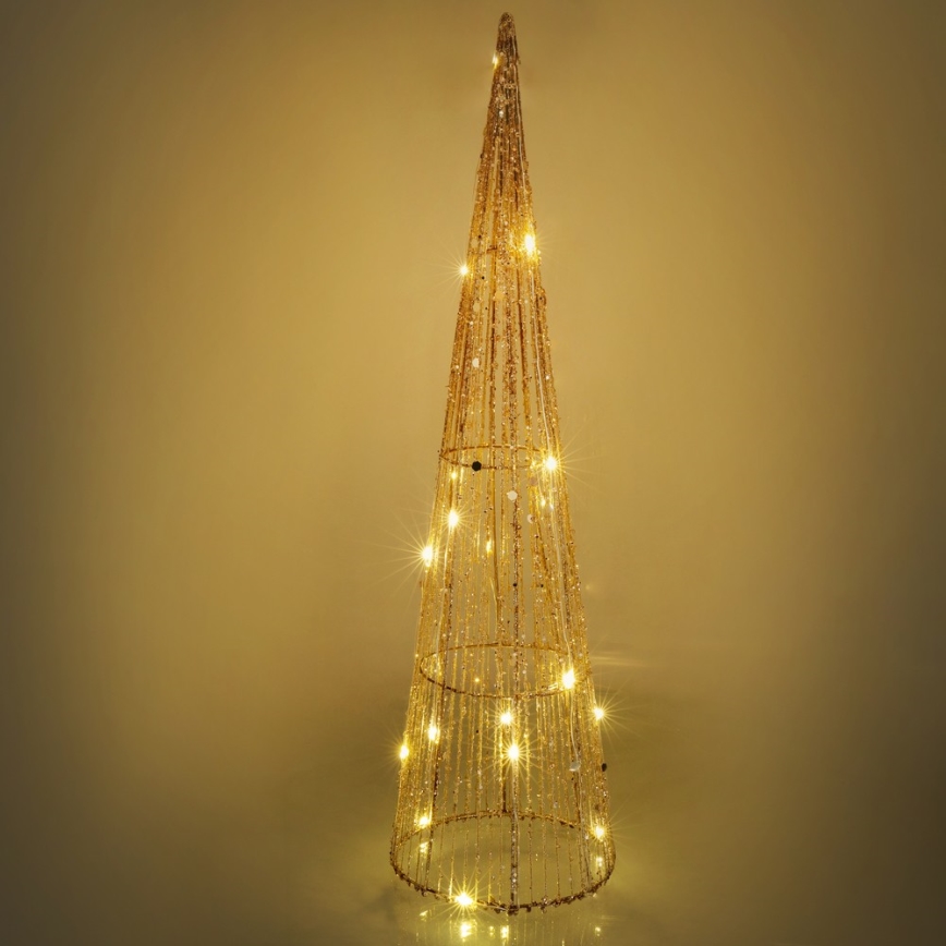 Decorazione di Natale a LED 20xLED/2xAA bianco caldo