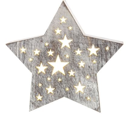 Decorazione di natale LED 1xLED/2xAAA bianco caldo