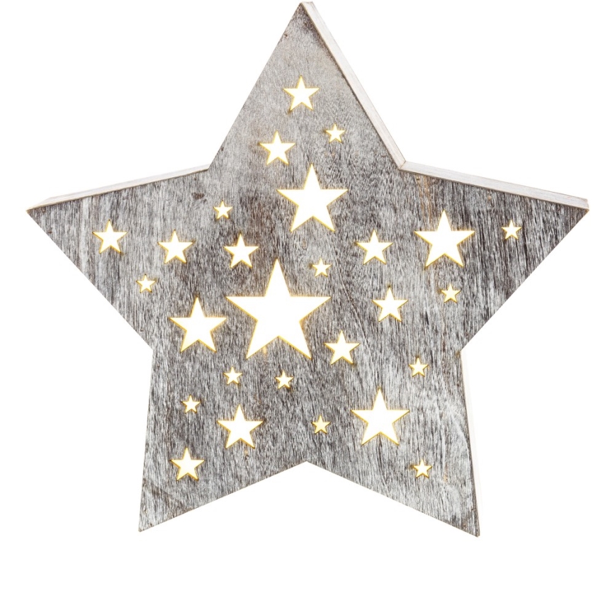 Decorazione di natale LED 1xLED/2xAAA bianco caldo