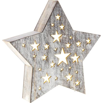 Decorazione di natale LED 1xLED/2xAAA bianco caldo