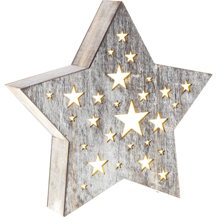 Decorazione di natale LED 1xLED/2xAAA bianco caldo