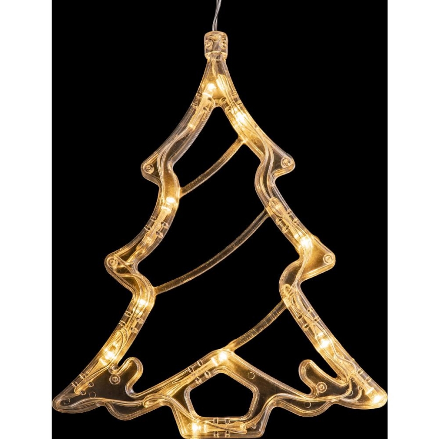 LED decorazione natalizia LED/3xAAA/bianco caldo albero di Natale