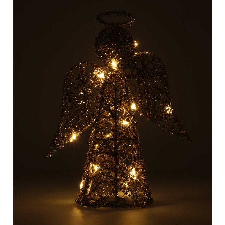 Decorazione natalizia LED LED/2x angelo AA