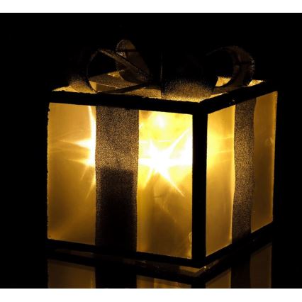 Decorazione natalizia LED LED/2xAA regalo da 20 cm
