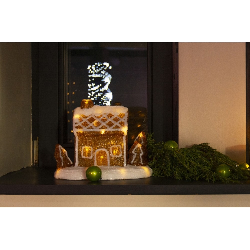 Decorazione natalizia LED LED/3xAA bianco caldo