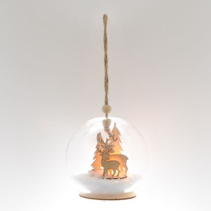 Decorazione natalizia LED LED/3xLR44 bianco caldo