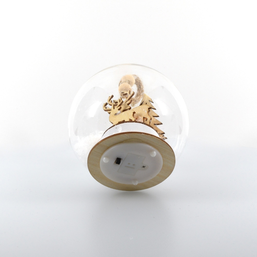 Decorazione natalizia LED LED/3xLR44 bianco caldo