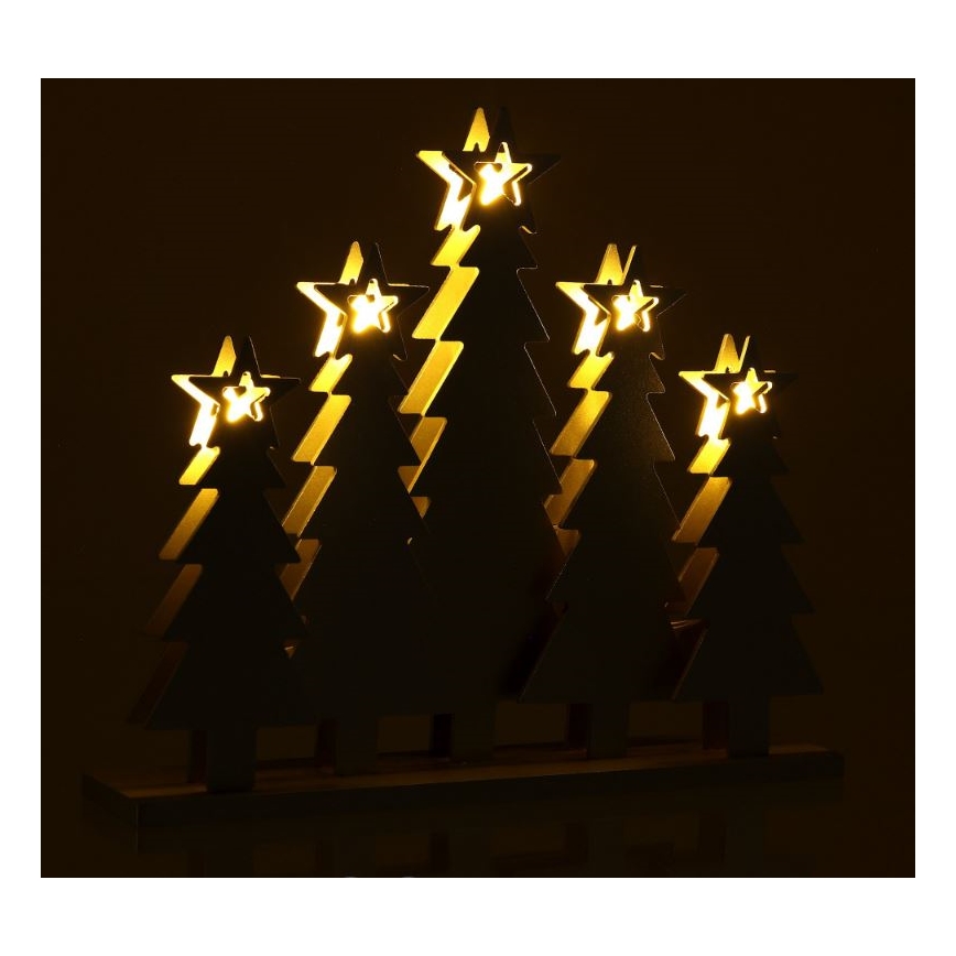 Decorazioni natalizie a LED Alberi LED/2xAAA