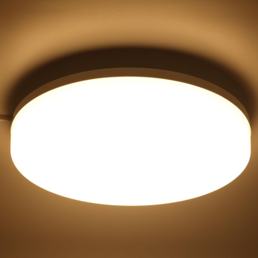 Dimmbare LED-RGBW-Deckenleuchte für Badezimmer LED/20W/230V Wi-Fi IP44 weiß