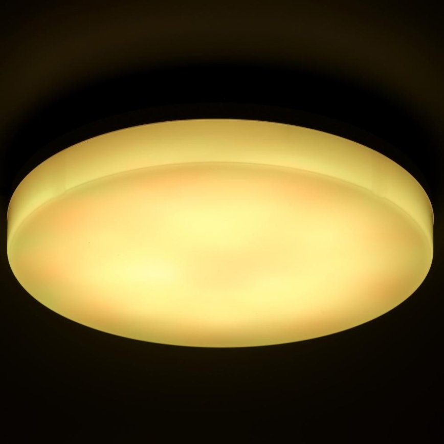 Dimmbare LED-RGBW-Deckenleuchte für Badezimmer LED/20W/230V Wi-Fi IP44 weiß