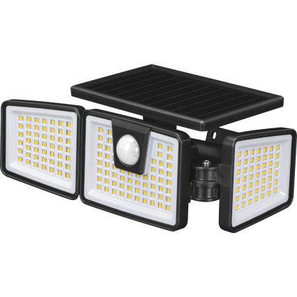 Faro solare LED con sensore LED/6,5W/3,7V 1200 mAh IP44