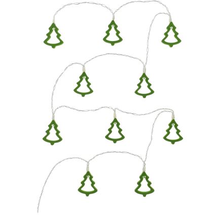 Guirlande décorative 10xLED/2xAA 1,6m blanc chaud