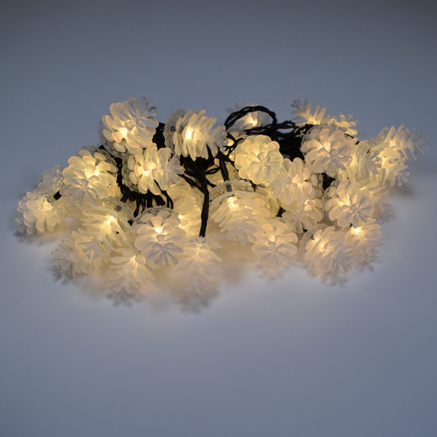 Guirlande LED d'extérieur 40xLED/15m IP44 blanc chaud