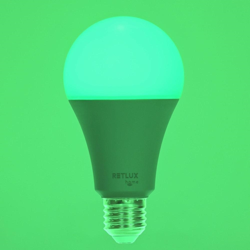 Lampadina LED RGBW dimmerabile A70 E27/14W/230V 2700-6500K Wi-Fi Tuya