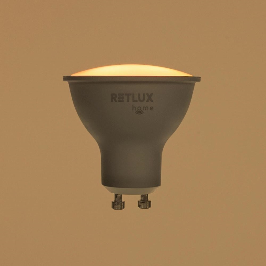 Lampadina LED RGBW dimmerabile MR16 GU10/4,5W/230V 2700-6500K Wi-Fi Tuya