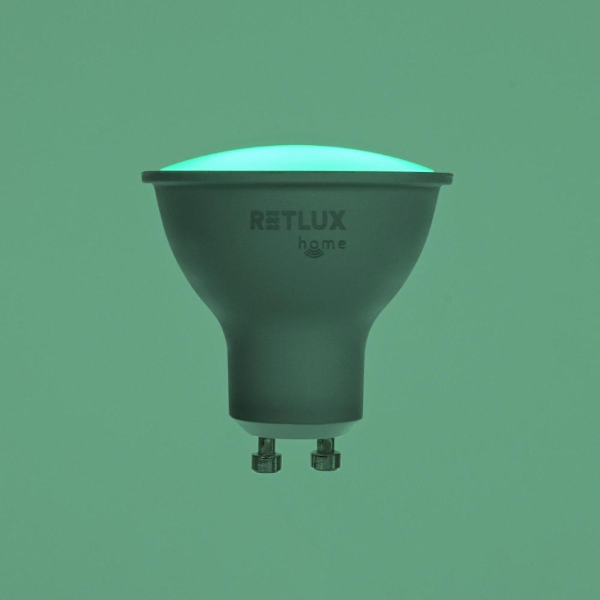 Lampadina LED RGBW dimmerabile MR16 GU10/4,5W/230V 2700-6500K Wi-Fi Tuya