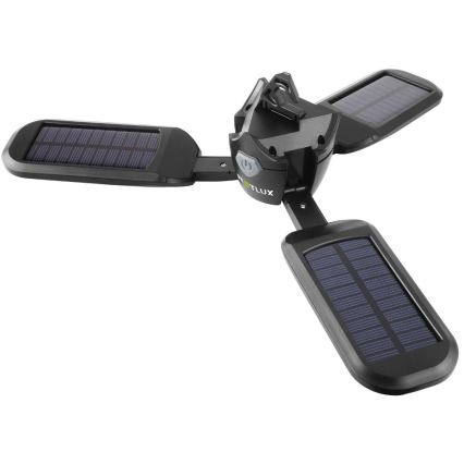 Lampe de camping rechargeable LED avec panneau solaire 3W/1600 mAh IPX4