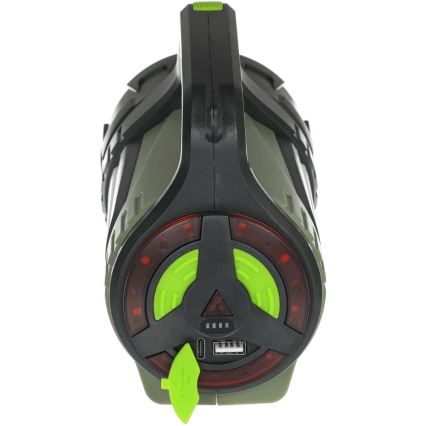 Lampe LED d'extérieur rechargeable et dimmable avec fonction powerbank LED/21W/4400 mAh IP44