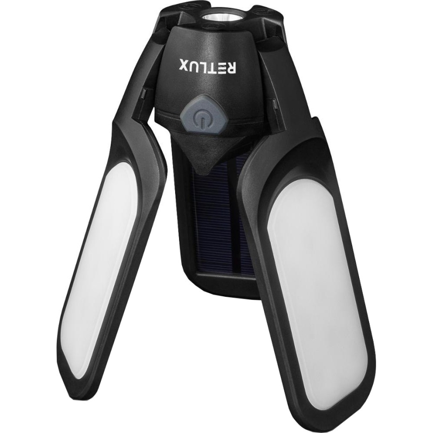 Lanterna da campeggio ricaricabile a LED con pannello solare LED/3W/1600 mAh IPX4