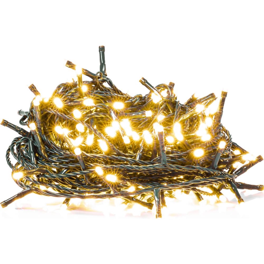 LED-Außen-Lichterkette 1000 LEDs, 105 m, warmweiß, IP44