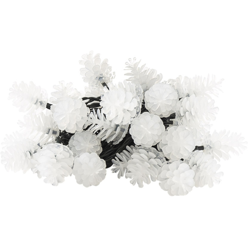 LED-Außen-Lichterkette 40xLED/15m IP44 warmweiß