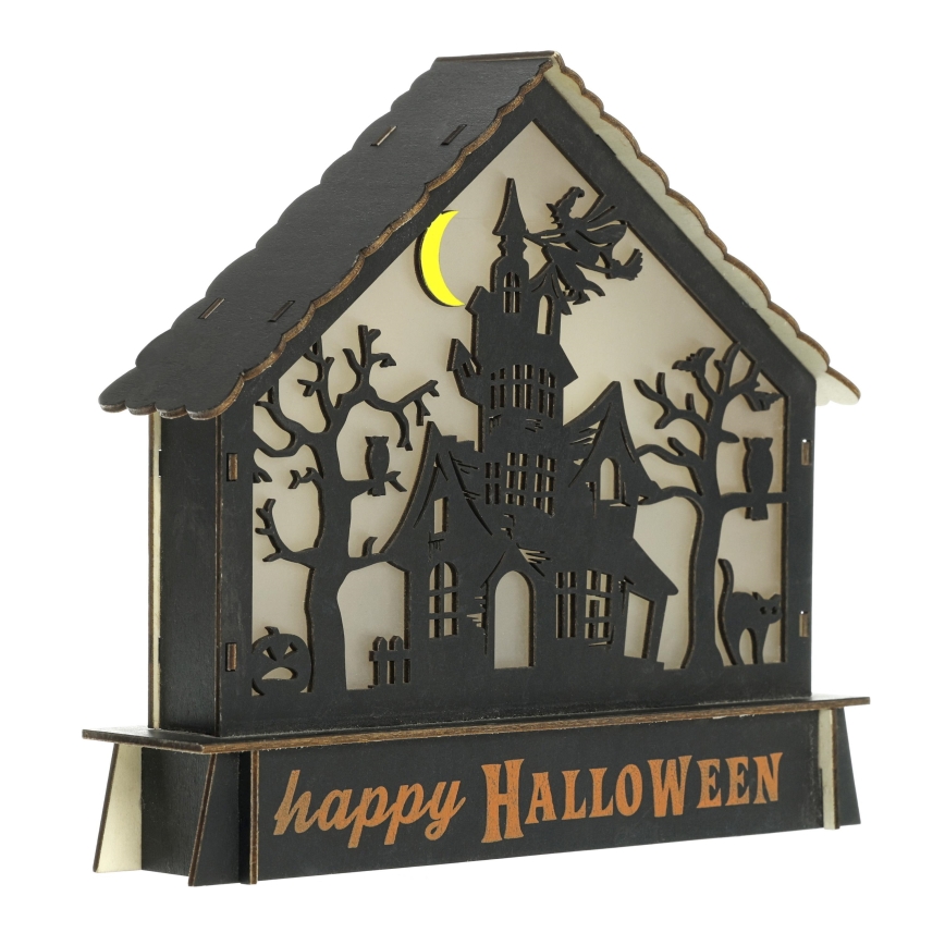 LED Decorazione HALLOWEEN LED/2xAA/multicolore casa infestata