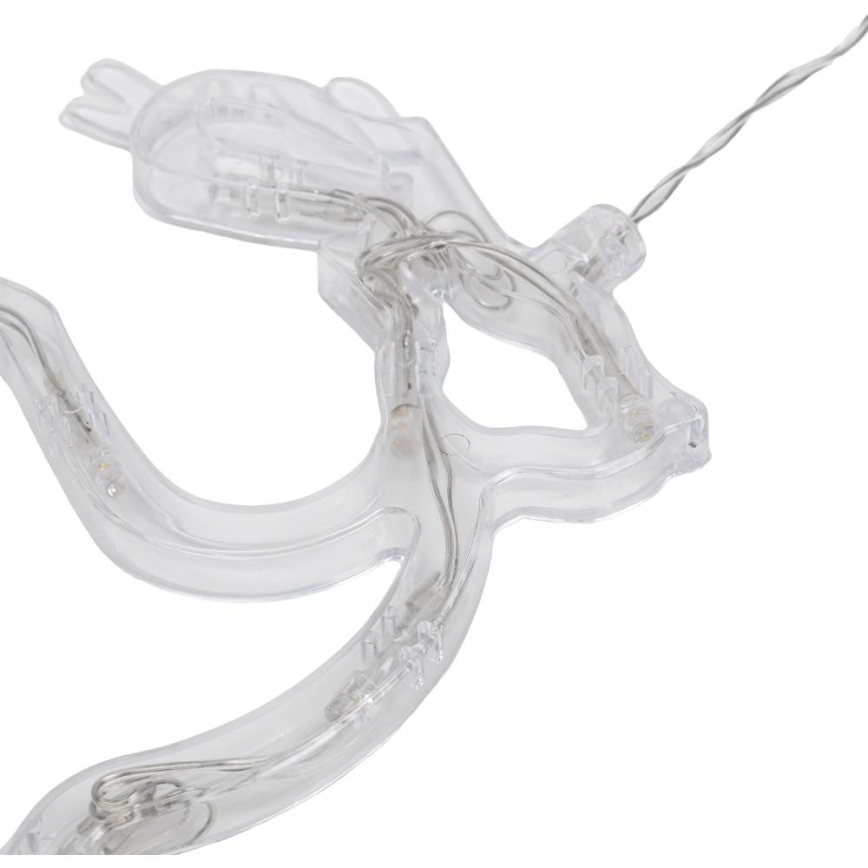 LED Decorazione natalizia LED/3xAAA/bianco caldo renna