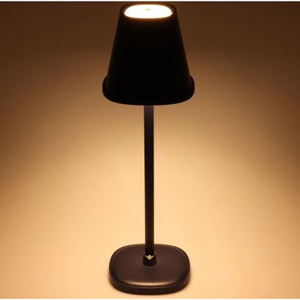 LED Lampada da tavolo ricaricabile dimmerabile LED/3W/1800 mAh blu scuro