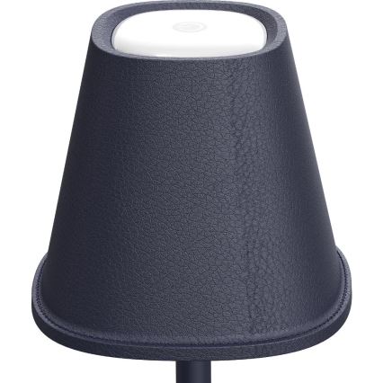 LED Lampada da tavolo ricaricabile dimmerabile LED/3W/1800 mAh blu scuro
