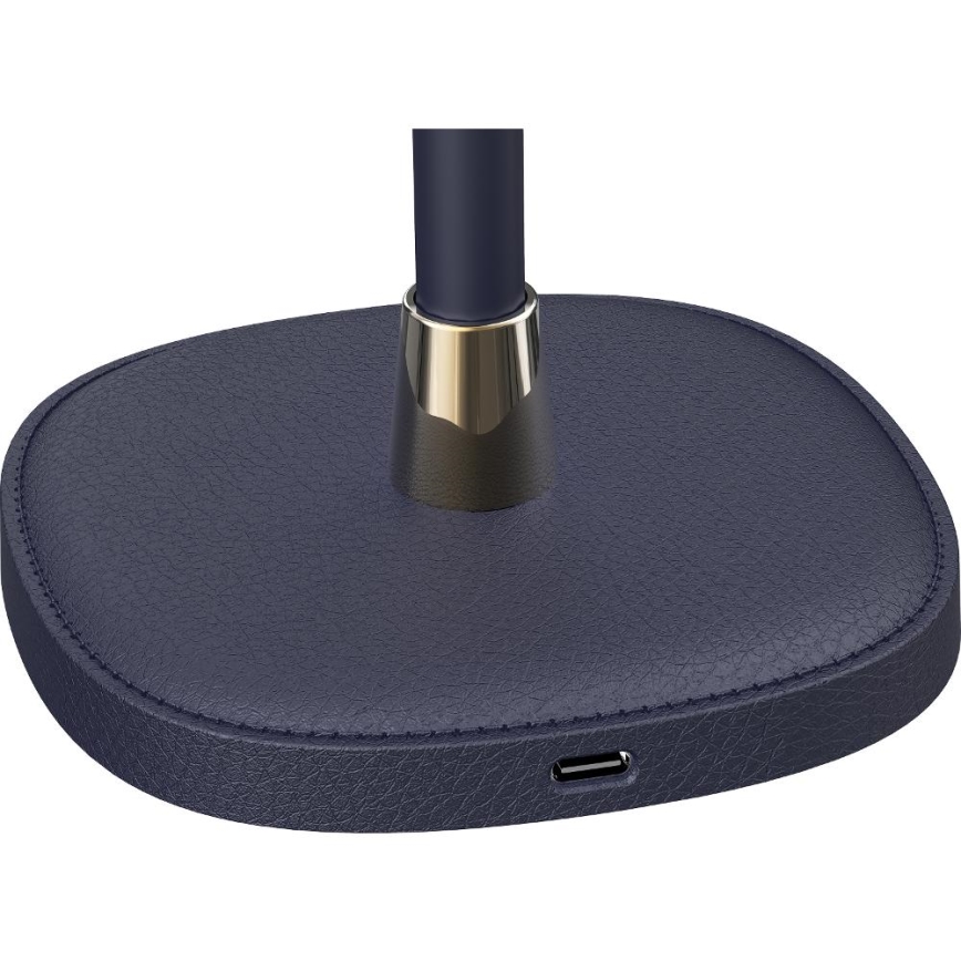LED Lampada da tavolo ricaricabile dimmerabile LED/3W/1800 mAh blu scuro