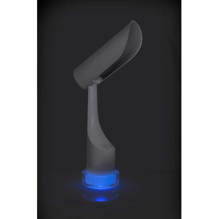 LED RGBW Lampada da tavolo ricaricabile dimmerabile LED/5W/5V 2000 mAh 3000/6000K bianco