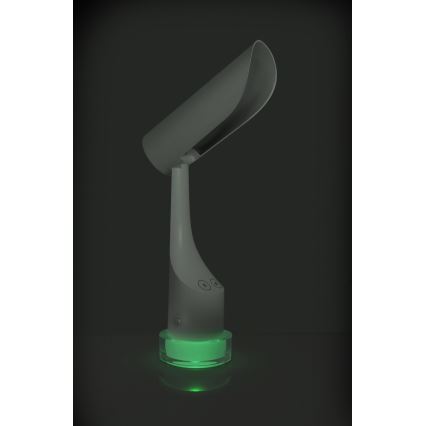 LED RGBW Lampada da tavolo ricaricabile dimmerabile LED/5W/5V 2000 mAh 3000/6000K bianco