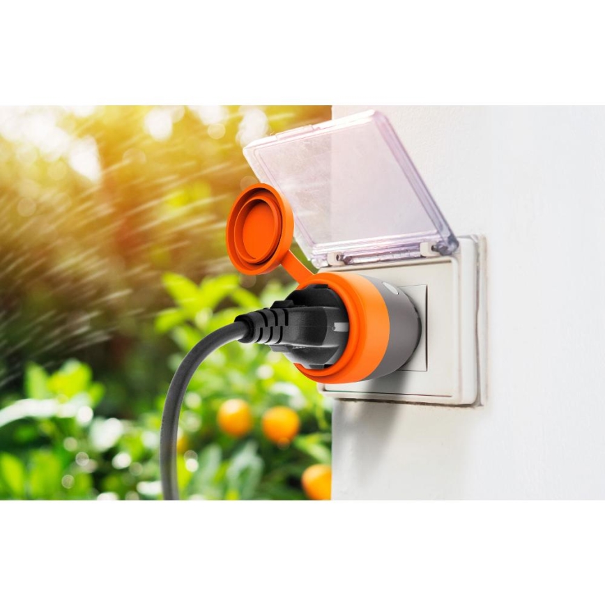 Presa intelligente da esterno 3680W/230V/Tipo F SCHUKO/16A Wi-Fi IP44